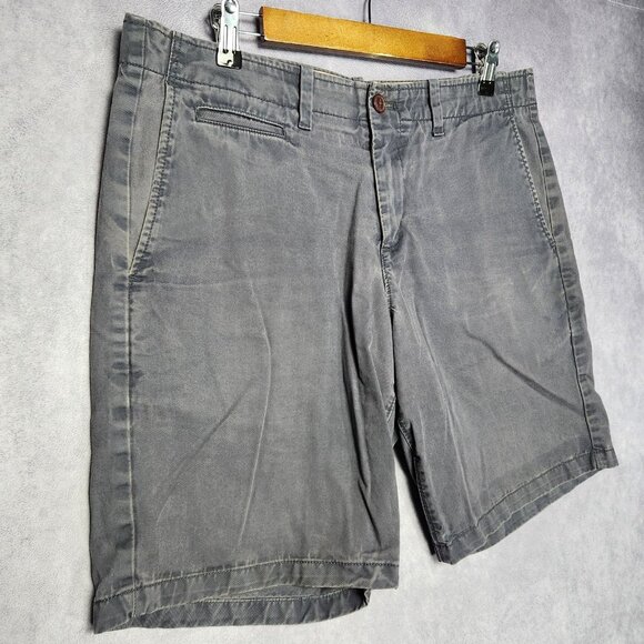 GAP Other - Gap Lived-In Shorts Mens 34 Blue Straight Fit‎ Chino Casual Classic 100% Cotton
